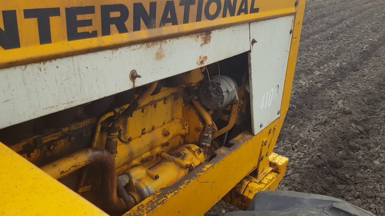 International Harvester 4100 first time being worked in many years
