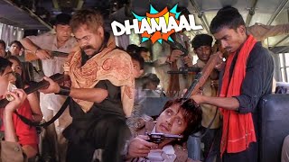 Dhamaal Movie Spoof - Bus Hijack Most Funny Scene | Ritesh Deshmukh | Babu Bhai Comedy Scenes |