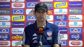 Rueda de prensa de Junior tras su partido ante Bucaramanga