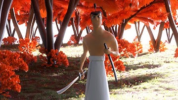 Samurai Jack 3D | Short Animation (Blender)