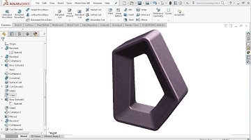 Advanced Part Modeling  - SolidWorks Tutorial