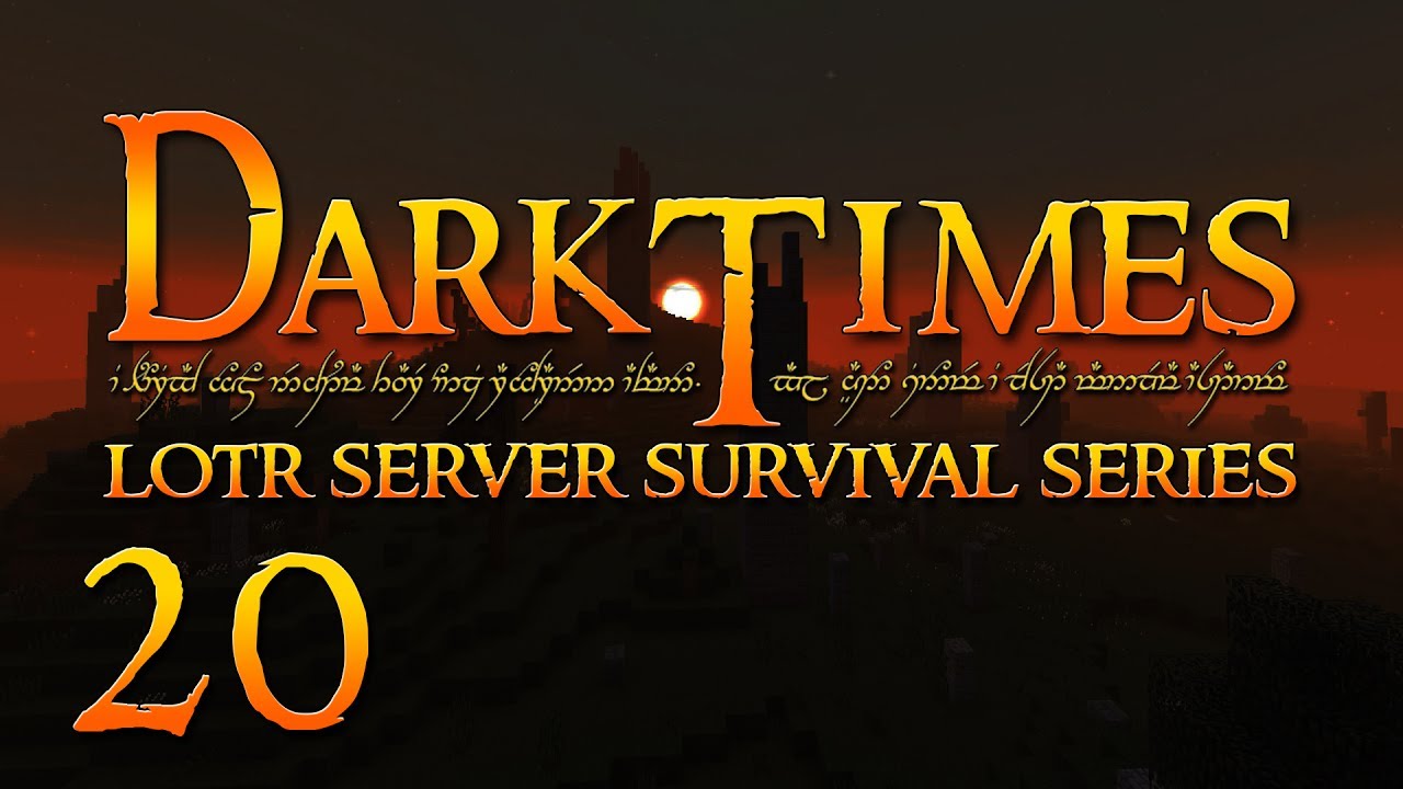 Minecraft LOTR Dark Times SMP Part 20 Drums Of The Deep YouTube