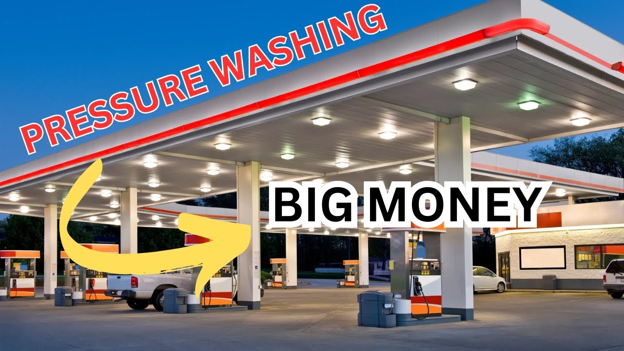 Landing Gas Station Cleanings PressureWashing Cold Email Lead
