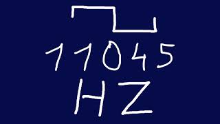11045 hz square