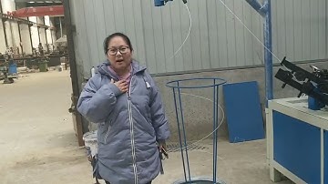 Introduce details full automatic double wire chain link fence machine factory price