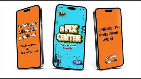 All kinds of mobile hardware and software fast solution ✌️| sfix Center 