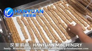 Automatic Peanut Candy Cutting Machine | Peanut Brittle Forming Machine | Peanut Bar Making Machine