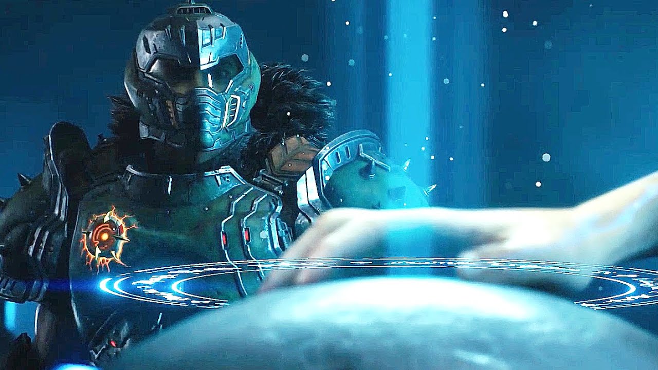 Thira & Doomslayer doing ritual 