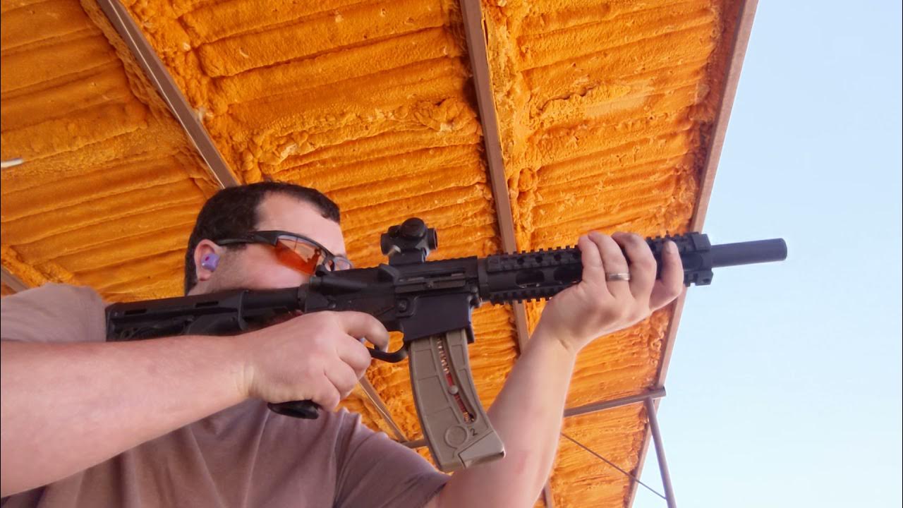 Full Auto CMMG .22 kit with Bore Buddy bolt weight and buffer tension