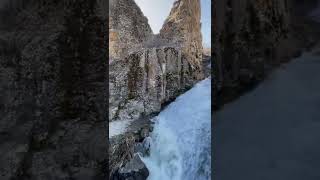 Jermuk waterfall or Mermaid's Hair #shorts #armenia #youtubeshorts #beautiful #shortvideo