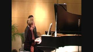 Judith Burganger & Leonid Treer Play Brahms Liebeslieder-Walzer Op 52a - Part III