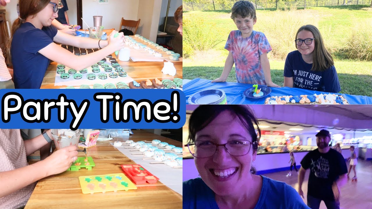 Пирожное из печенья и пирожные-попсы из теста для печенья для большого семейного дня рождения!