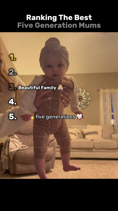 Ranking The Best Five Generation Moms😂❤️ #ranking #tiktok #funnymoments #moments