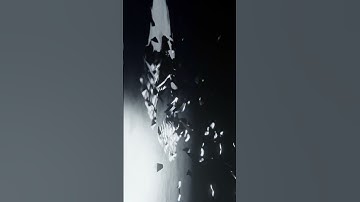 Quick Blender Eevee render — logo reveal using cloth sim 🔥🎥 #blender3d #blendercommunity #rendering