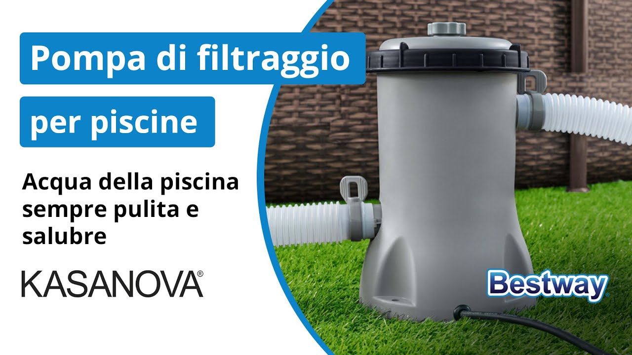 Pompa di filtraggio per piscine 