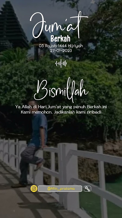 Do'a Hari Jum'at Berkah // shorts // story WA