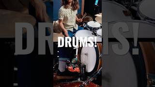 Playing the drums! @JPBouvet