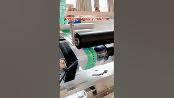 Desktop labeling machine, labeling quickly and efficiently