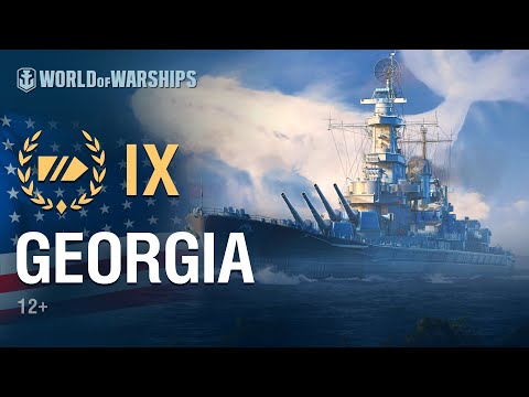 Армада. Georgia. Гайд по кораблю World of Warships.
