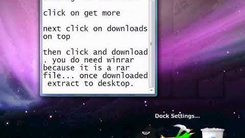 How to Change/Get RocketDock Themes