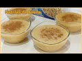 NATILLAS de AVENA en 5 min. Hechas con copos de avena y bebida de avena. Veganas. Oat custard.