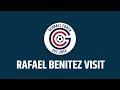 Rafael benitez visits globall coach