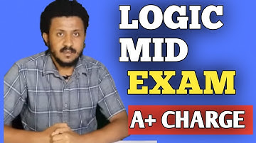 Logic & Critical Thinking Mid Exam  Freshman Coursee #logic Mid Exam @fortinoacademics