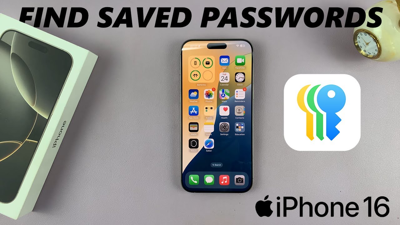 Passwords On Iphone 16