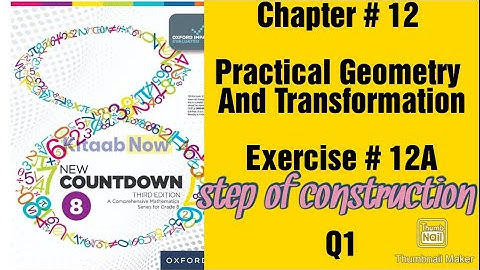 oxford new countdown book 8 third edition | chapter 12 |   Exercise 12A| Q1 complete