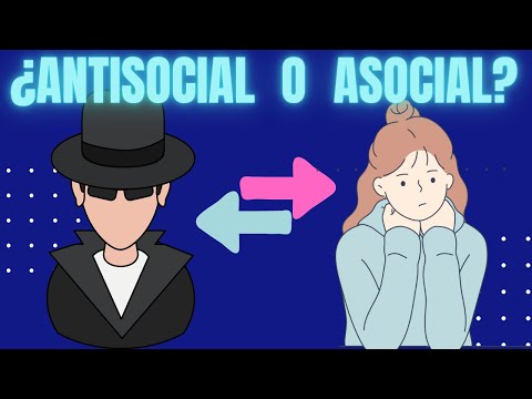 Vídeo: Associal significa antissocial?