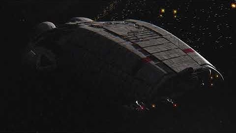 I Recreated an EPIC Battlestar Galactica Battle in Blender "so say we all"