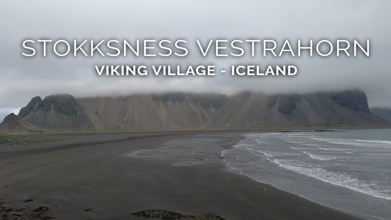 Stokksnes Vestrahorn - Abandoned  Viking Village Iceland - Road Trip #hiking #iceland — Stokksnes, Iceland — video poster