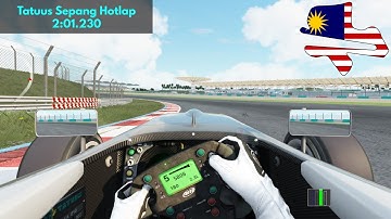 Assetto Corsa Tatuus Sepang International Circuit Hotlap - 2:01.230