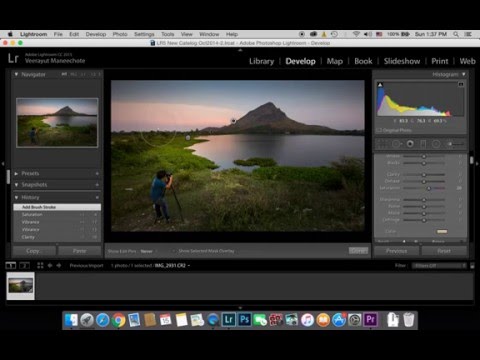 สอนการใช้โปรแกรม Lightroom (LR) เบื้องต้น
