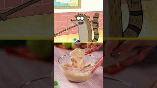 #CartoonNetwork Menu | Double Glazed Apple Fritters from #RegularShow 🍎 @fatafeat