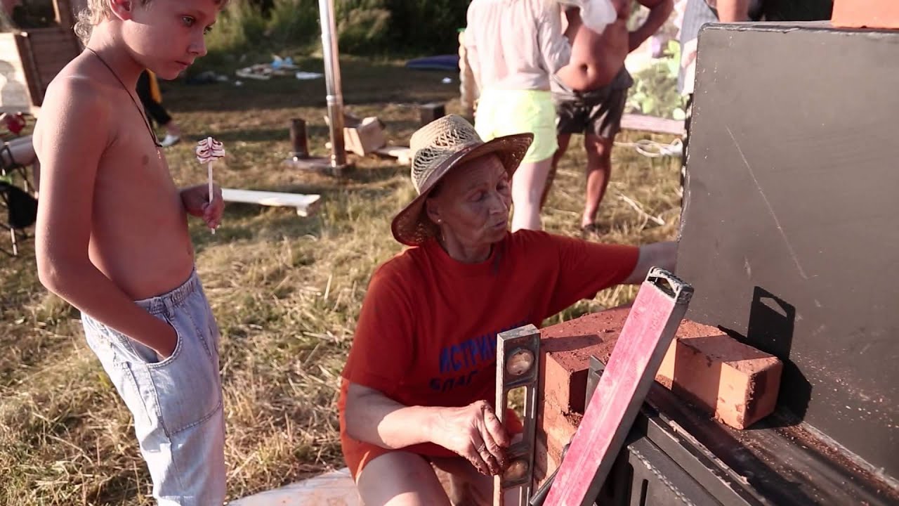 Конкурс печников Теклар на банном фестивале в Черноголовке 2013