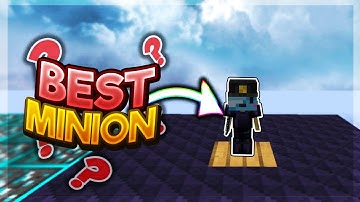 OBSIDIAN MINION IS INSANE!! (Hypixel Skyblock)