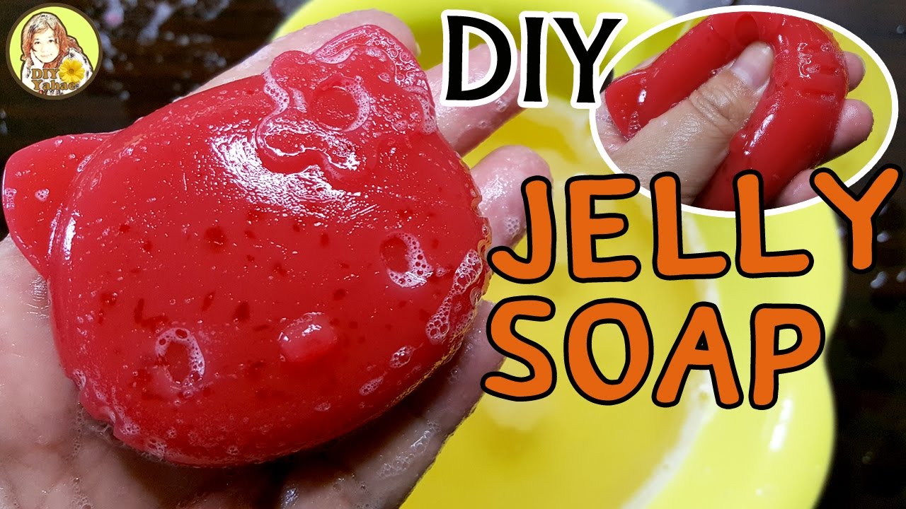 ดีไอวาย สบู่เจลลี่ คิตตี้ เด้งดึ๋ง  | Kitty Jelly Soap