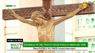 26-10-2023 | CAPUCHIN TV LIVE  | Thursday of the Twenty-ninth Week in Ordinary Time