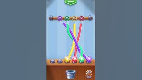 Tangle Fun 3D Puzzle Game level 65 Solved