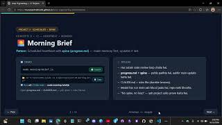 🚀 Project 03/12 — Morning Brief Loop | PIAIC Batch 81
