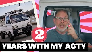 Two Years And One Month Living With My Honda Acty Kei Truck