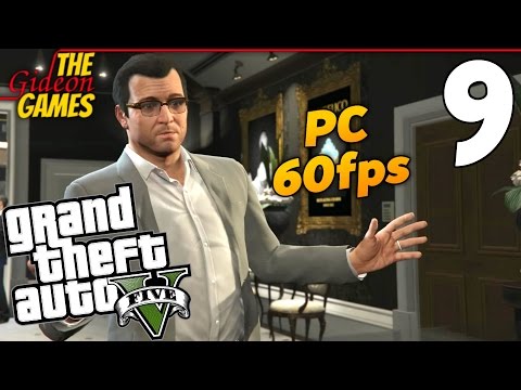 Видео: Прохождение GTA 5 с Русской озвучкой (Grand Theft Auto V)[PС|60fps] - Часть 9 (Обручальное колечко)