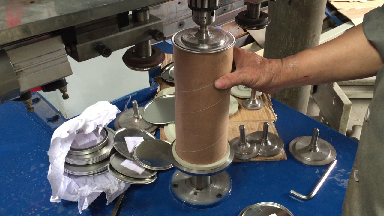 JYCS400 paper tube sealing machine YouTube