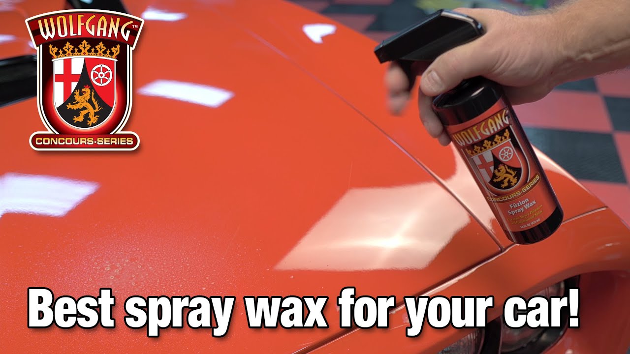 Why Use Spray Wax on Your Car?