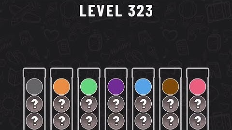 Ball Sort Puzzle Level 323 #ballsortpuzzle #ballsortpuzzlegameplay #puzzlegame #mobilegames