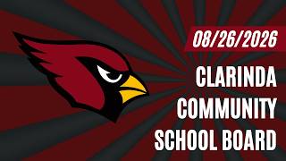08/26/2026 Regular School Board Meeting