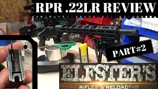 RUGER PRECISION RIMFIRE REVIEW TIN FOIL TAPE BEDDING PART2