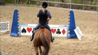 Ruby's 1st Time Jumping Out!