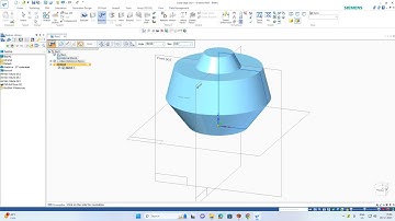 CAD_3 Master 3D Modeling with Solid Edge Learn the Art of Revolve  #cadmodeling #solidedgetutorial